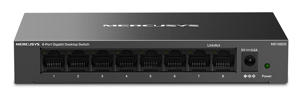 MERCUSYS desktop switch MS108GS, 8x Gigabit θύρες, V1.0