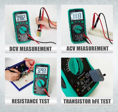PROSKIT ψηφιακό πολύμετρο MT-1710N, μέτρηση AC/DC, True RMS, NCV