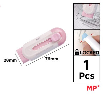 MP πτυσσόμενη γόμα για μολύβι PA1100-2, ροζ