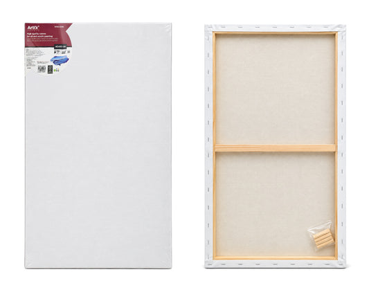 ARTIX PAINTS καμβάς τελάρο ζωγραφικής PP99-4080, 40x80cm, 380gr/m², λευκός