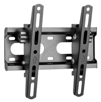 POWERTECH επιτοίχια βάση τηλεόρασης PT-1126, 23-43", έως 45kg, ρυθμιζόμενη κλίση