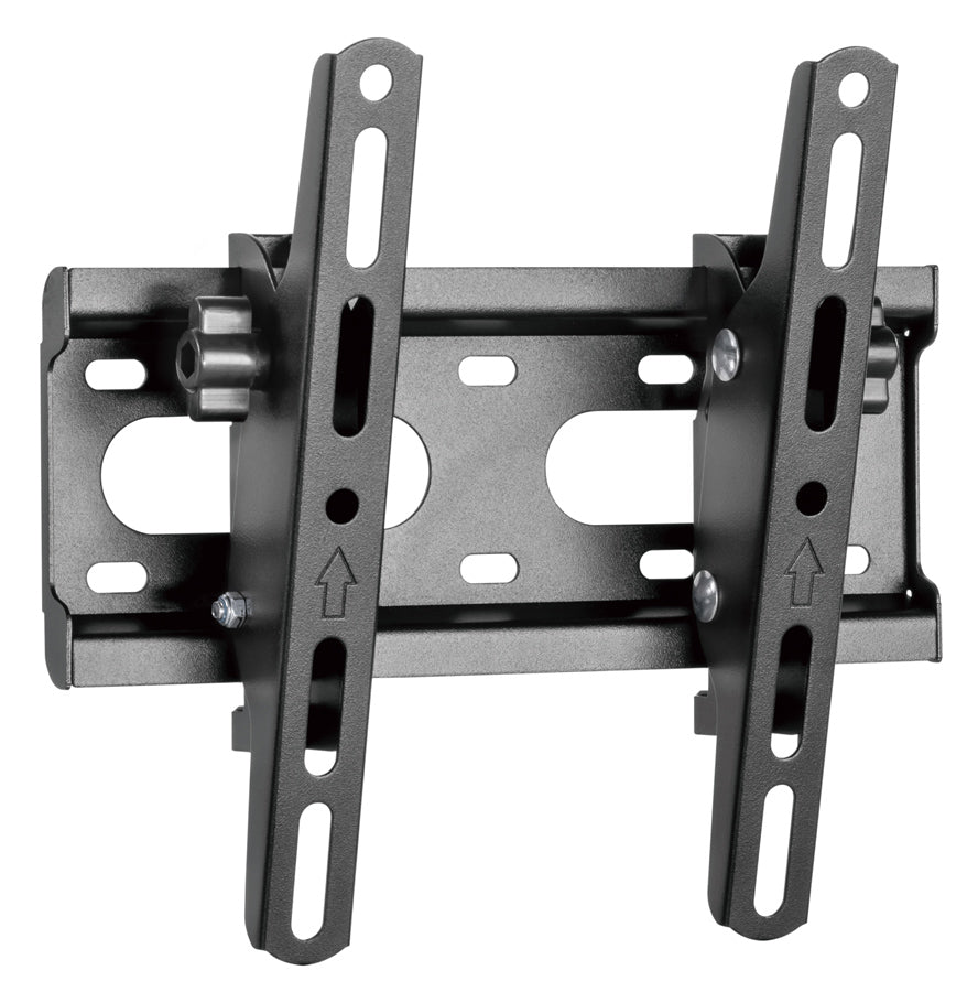 POWERTECH επιτοίχια βάση τηλεόρασης PT-1126, 23-43", έως 45kg, ρυθμιζόμενη κλίση