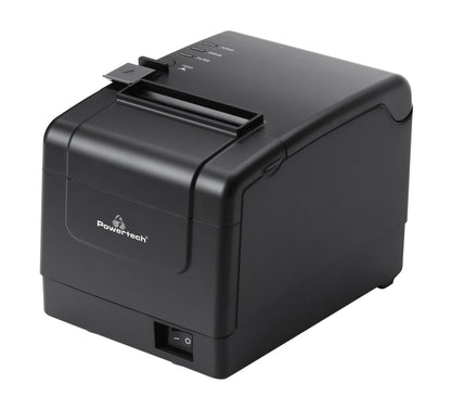 POWERTECH θερμικός εκτυπωτής αποδείξεων PT-1304, USB/LAN, μαύρος