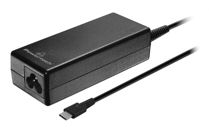 POWERTECH φορτιστής laptop PT-1319, USB-C PD 3.0, universal, 65W, μαύρος
