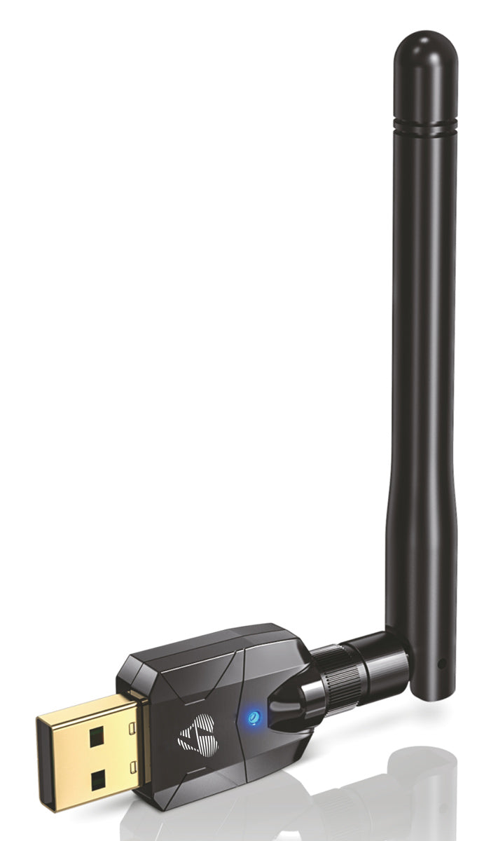 POWERTECH USB Bluetooth 5.4 αντάπτορας PT-1385 με εμβέλεια έως 100m