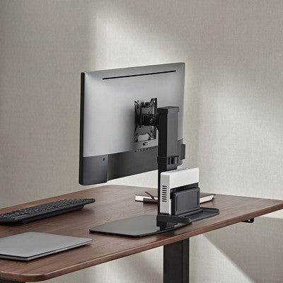 POWERTECH βάση γραφείου οθόνης PT-1449 με βάση mini PC, 17-32", έως 8kg