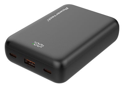 POWERTECH power bank PT-1503 με οθόνη, 20000mah, 22.5W, μαύρο