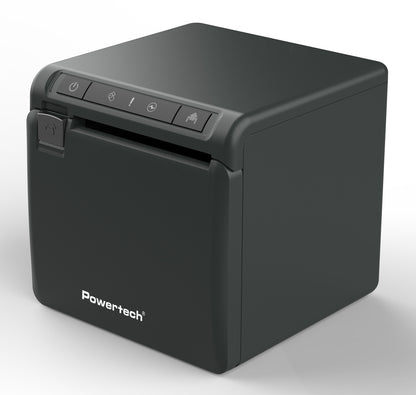 POWERTECH θερμικός εκτυπωτής αποδείξεων PT-1507, USB/Ethernet/Serial, auto cutter, μαύρος