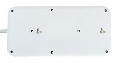 POWERTECH πολύπριζο ασφαλείας PT-1534, 8 θέσεων, 16A, 1.5m, λευκό