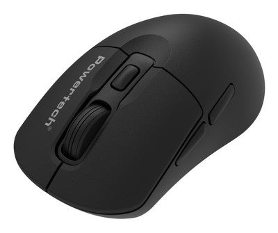 POWERTECH ασύρματο ποντίκι PT-1543, 2.4GHz & Bluetooth, έως 2400DPI, αθόρυβο, μαύρο