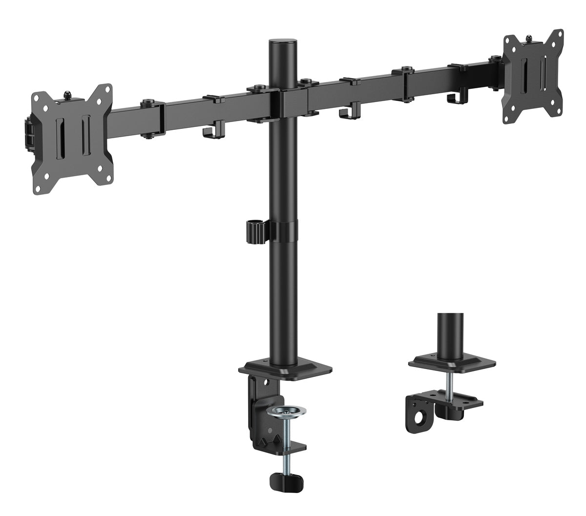 POWERTECH βάση γραφείου για 2x οθόνες PT-1552, 17-32", έως 10kg