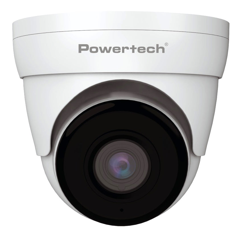POWERTECH υβριδική κάμερα CCTV PT-1587 με μικρόφωνο & υπέρυθρα, 5MP, 2.8mm, IP66