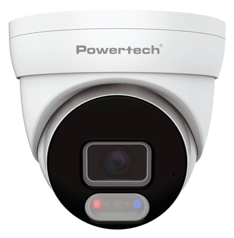 POWERTECH IP κάμερα PT-1591 με μικρόφωνο & Full Color λειτουργία, 4MP, 2.8mm, PoE, IP67