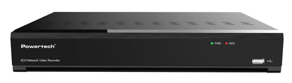 POWERTECH NVR καταγραφικό PT-1598, 8MP, H.264+/H.265+, 8 κανάλια