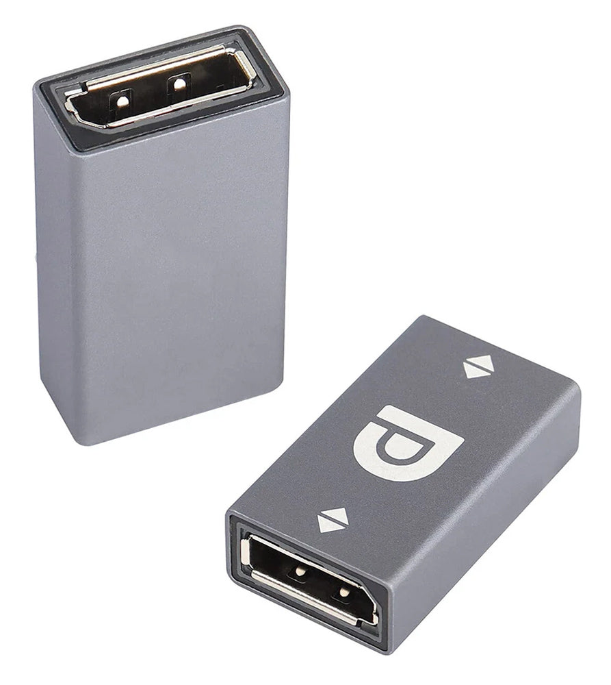 POWERTECH αντάπτορας DisplayPort PT-1643, 8K/60Hz, 32.4 Gbps, γκρι