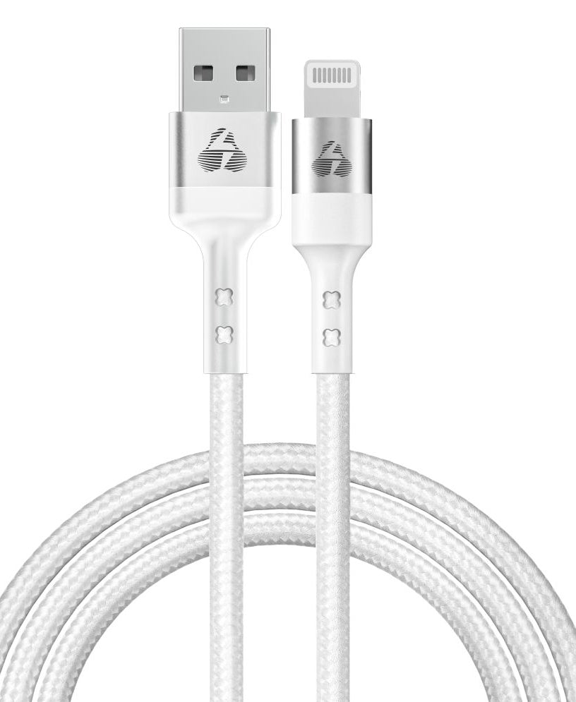 POWERTECH καλώδιο USB σε Lightning PTR-0126, 12W, copper, 1m, λευκό