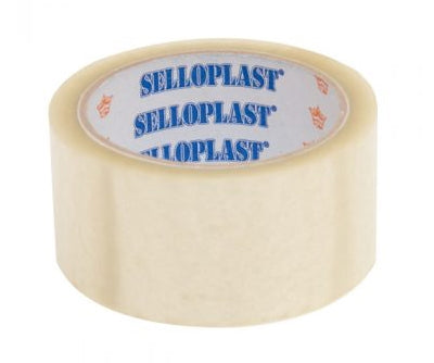 SELLOPLAST Αυτοκόλλητη ταινία SEL-005, διάφανη, 48mm, 60m, 6τμχ