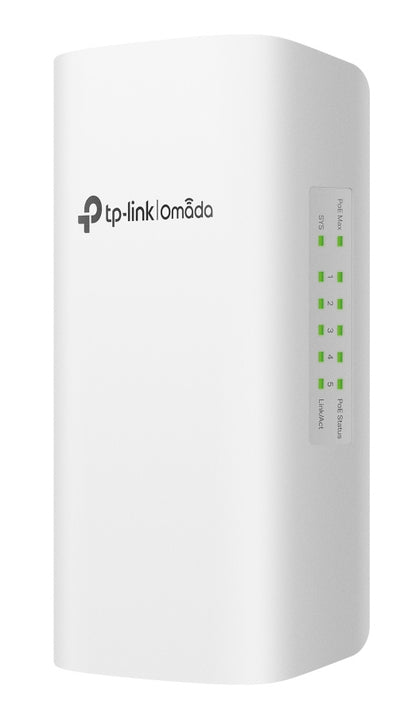 TP-LINK smart switch SG2005P-PD, 1x Gigabit PoE++ in/4x Gigabit PoE+ out, V1.0