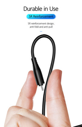 USAMS καλώδιο USB-C σε USB US-SJ267, 2A, 1m, λευκό