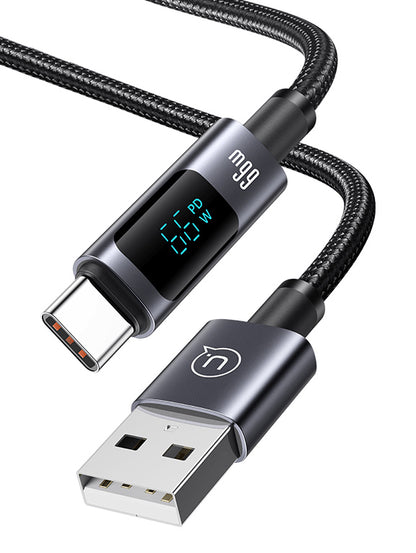 USAMS καλώδιο USB-C σε USB US-SJ673, 66W, 480Mbps, 1.2m, μαύρο