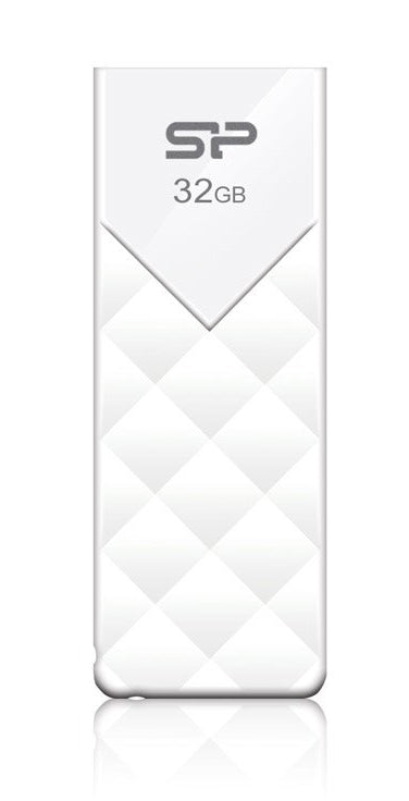SILICON POWER USB Flash Ultima U03, 32GB, USB 2.0, λευκό