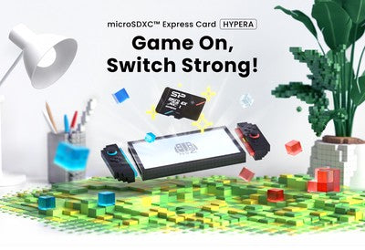 SILICON POWER κάρτα μνήμης microSDXC Express Hypera, 256GB, PCIe Gen 3x1, C10 UHS-I U3 A1 V30