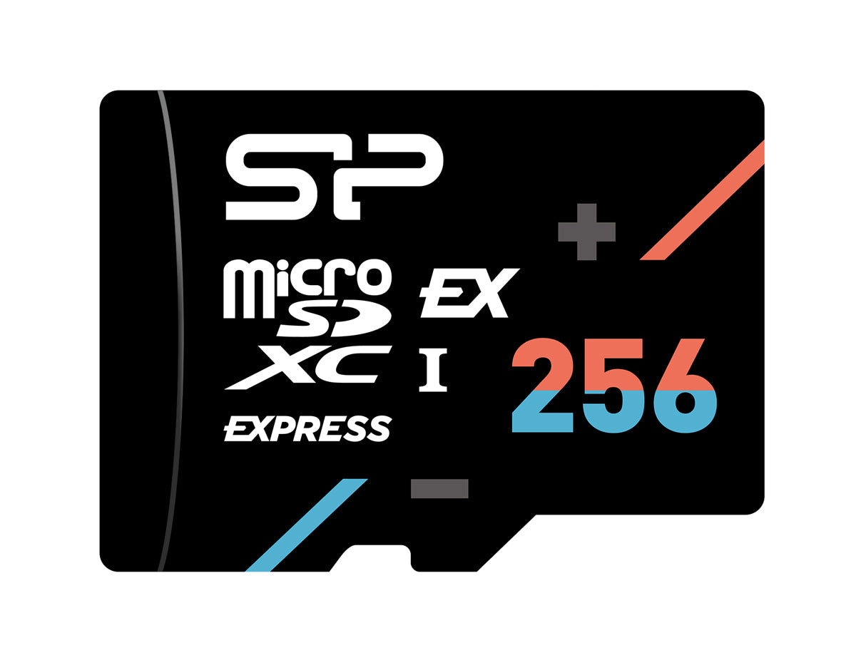 SILICON POWER κάρτα μνήμης microSDXC Express Hypera, 256GB, PCIe Gen 3x1, C10 UHS-I U3 A1 V30