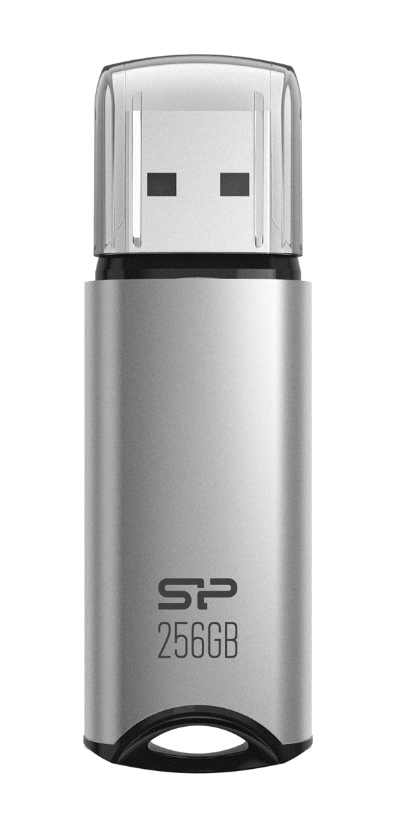 SILICON POWER USB Flash Drive Marvel M02, 256GB, USB 3.2, γκρι
