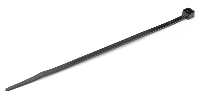POWERTECH δεματικά καλωδίων TIES-054, 200x4.8mm, μαύρα, 100τμχ