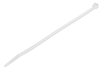 POWERTECH δεματικά καλωδίων TIES-061, 400x7.5mm, λευκά, 100τμχ