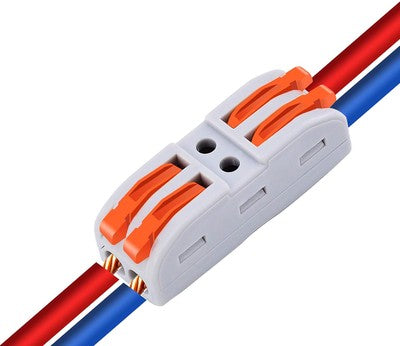 POWERTECH κλέμα σύνδεσης καλωδίων TOOL-0103, 2pin προς 2pin, 10τμχ