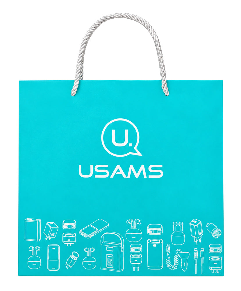 USAMS τσάντα CT-BAG, 32x29.5cm, γαλάζια