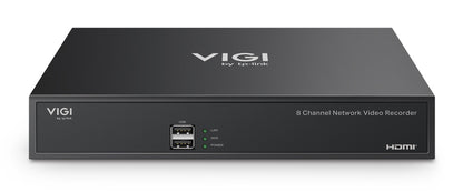 TP-LINK NVR καταγραφικό VIGI NVR1008H, 8MP, 8 κανάλια, V2.30
