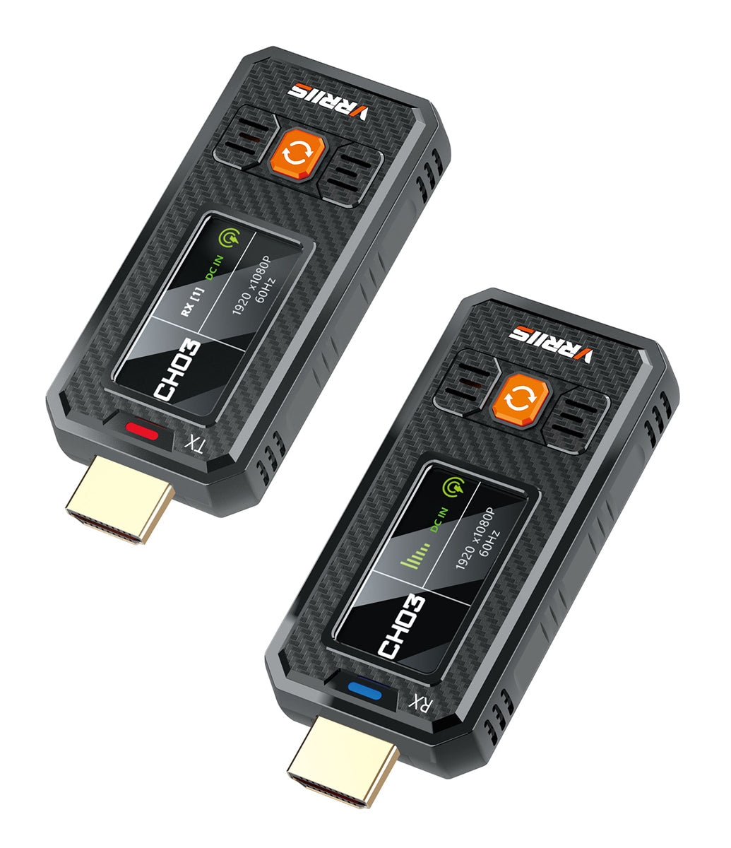 VRRIIS HDMI σύστημα ασύρματης μετάδοσης βίντεο WL087 Mini, 1080p, 2.4/5GHz, έως 350m