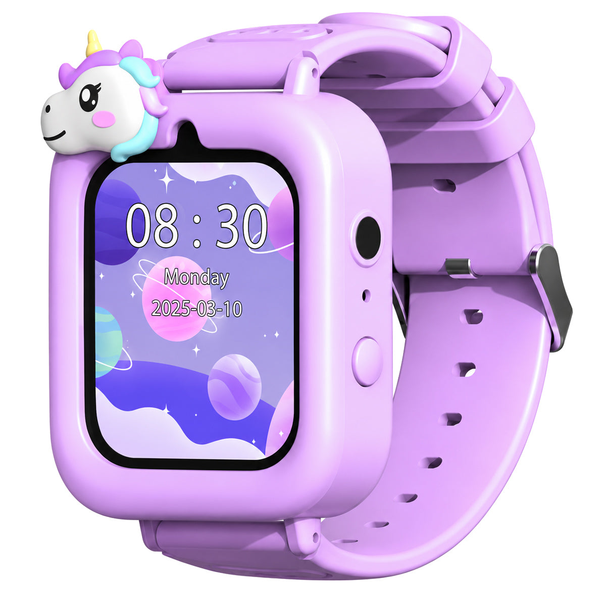 WOWKIDS παιδικό smartwatch K90, 1.83" IPS, με κάμερα, μωβ