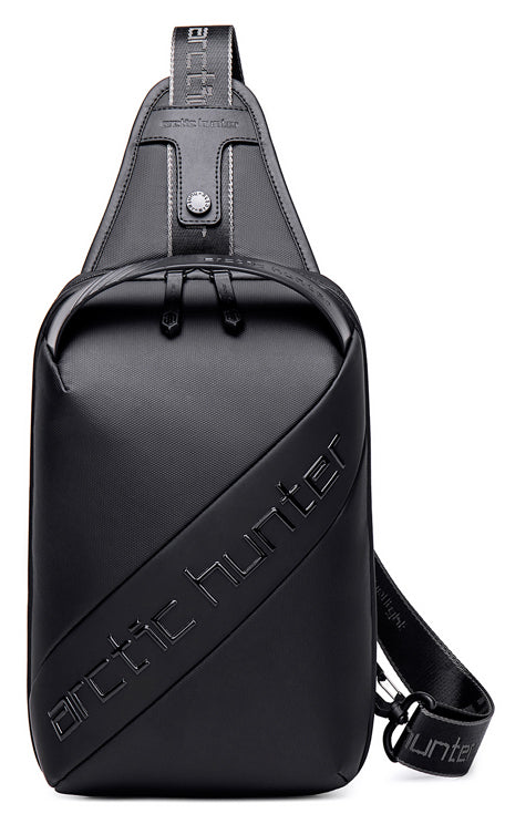 ARCTIC HUNTER τσάντα Crossbody XB00121, 5.5L, μαύρη