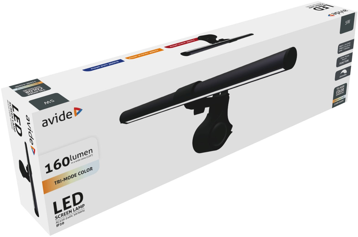 Avide LED Λάμπα Οθόνης USB 5W