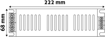 Avide Τροφοδοτικό 12V 200W IP20