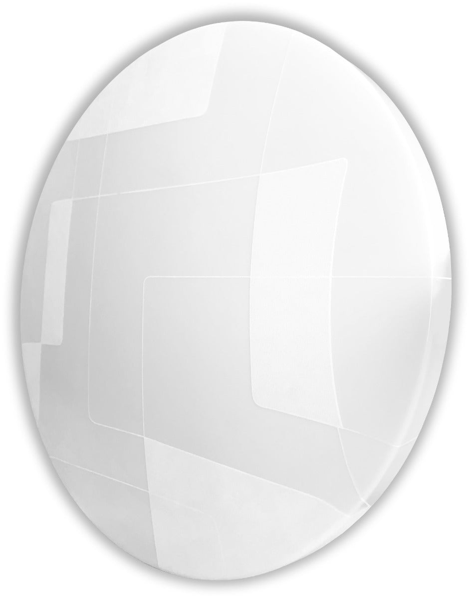 Avide LED Μοντέρνα Πλαφονιέρα Οροφής Larissa 18W 325*65.0mm Λευκό 4000K