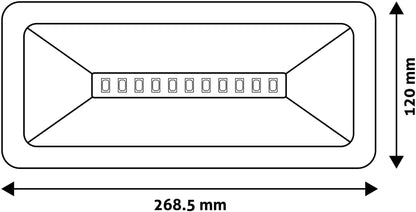 Avide Φωτιστικό Ασφαλείας IP65 Αδιάβροχο
