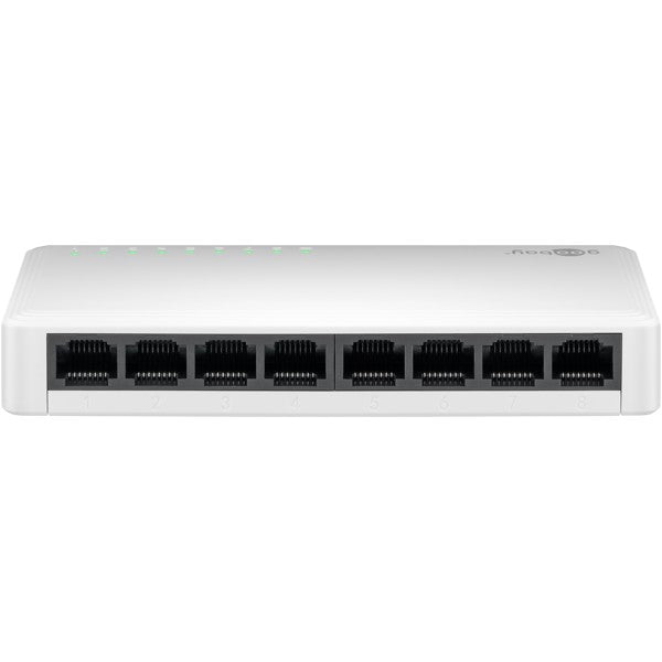 Goobay Gigabit Ethernet Switch 8 Θυρών 64564 Λευκό