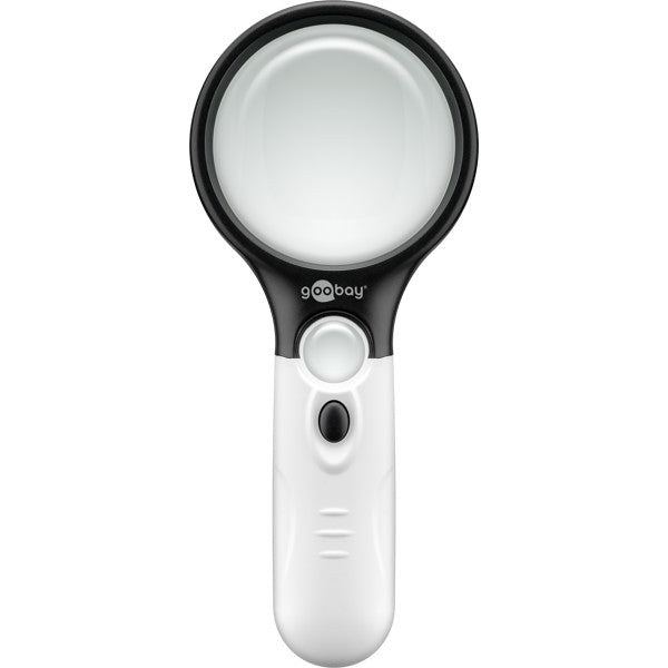 Goobay 41255 LED Μεγεθυντικός Φακός για Διάβασμα Λευκός