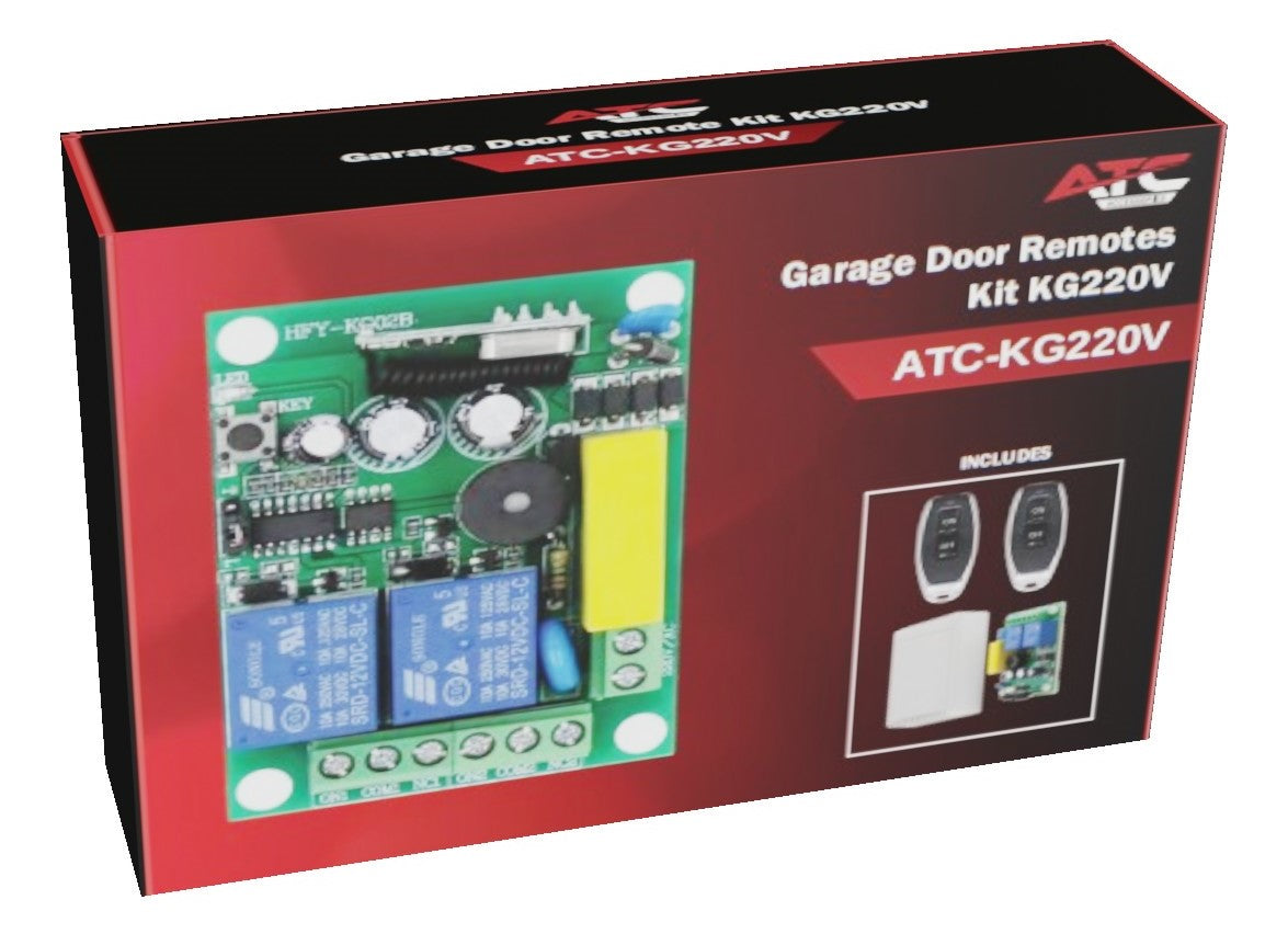 Δικάναλος Δέκτης Εντολών KIT (Με 2 Κοντρόλ)  KG220V