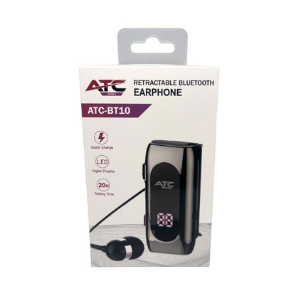 ATC-BT10 Ανασυρόμενο Ακουστικό Bluetooth