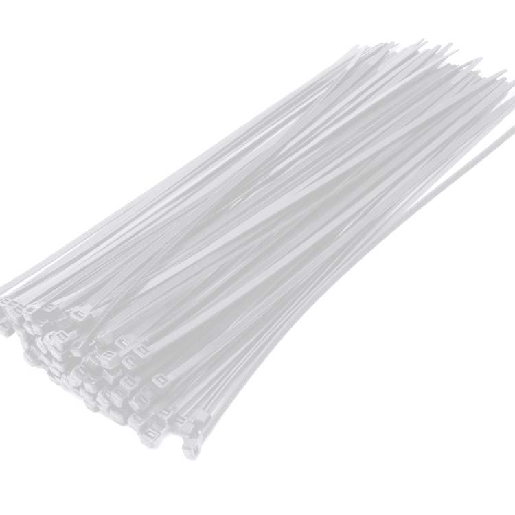 ATC Δεματικά 3.6x200mm Νάιλον Λευκά 100τμχ Σακουλάκι