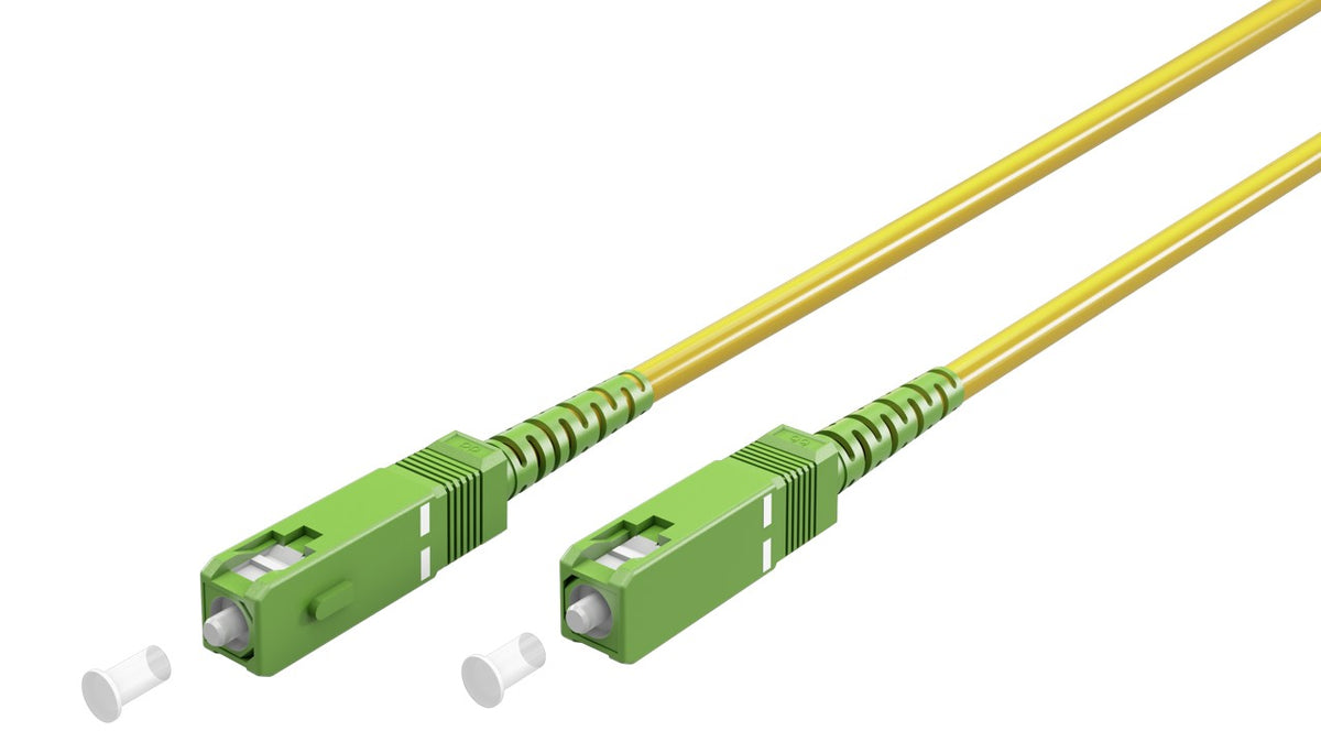 Goobay Καλώδιο Οπτικής FTTH Ίνας Μονής Λειτουργίας OS2 Κίτρινο 20m