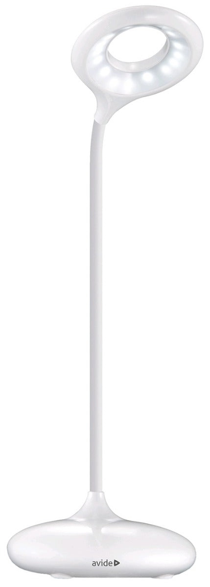Avide LED Φωτιστικό Γραφείου Minimal Άσπρο 4W