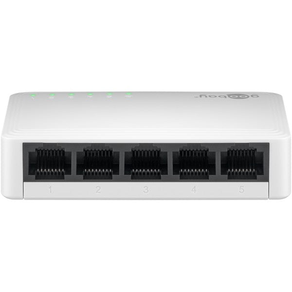 Goobay Gigabit Ethernet Switch 5 Θυρών 64563 Λευκό