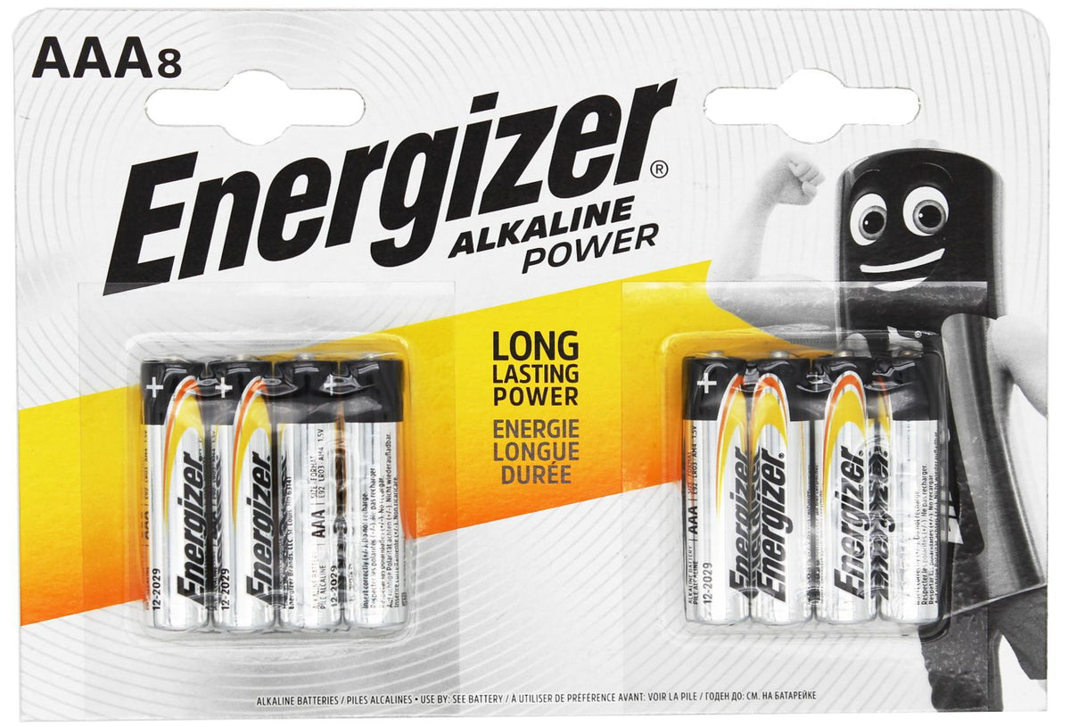 Energizer Power Αλκαλική AAA (8τμχ)