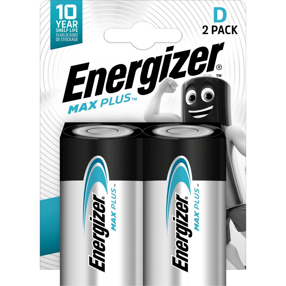 Energizer Max Plus D Μπαταρία (2τμχ)